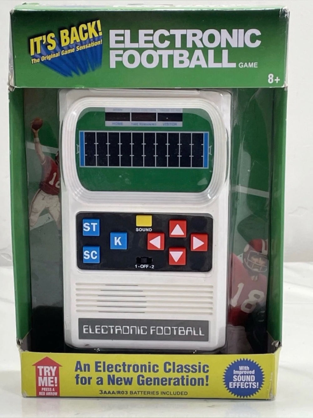 Retro handheld electronic football game classic 1970βs B9